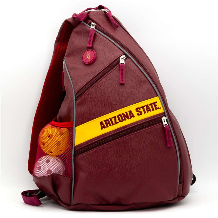 Arizona State Sun Devils PU Leather Backpack