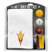 Arizona State Sun Devils 16" X 40" Microfiber Towel Golf Gift Set - White