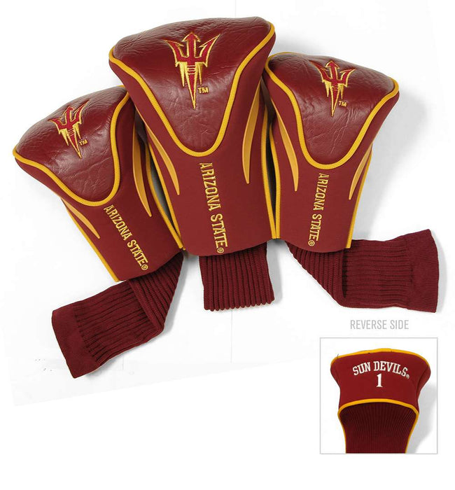 Arizona State Sun DevilsGolf Club Headcover - Set of 3 (Driver,Fairway,Hybrid)