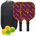 Arizona State Sun Devils Carbon Fiber Pickleball Paddle Set