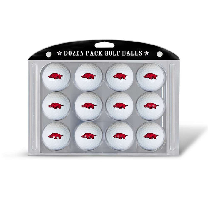 Arkansas Razorbacks Golf Dozen Ball Pack 20403
