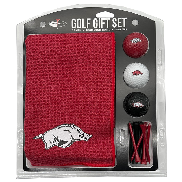 Arkansas Razorbacks 16" X 40" Microfiber Towel Golf Gift Set