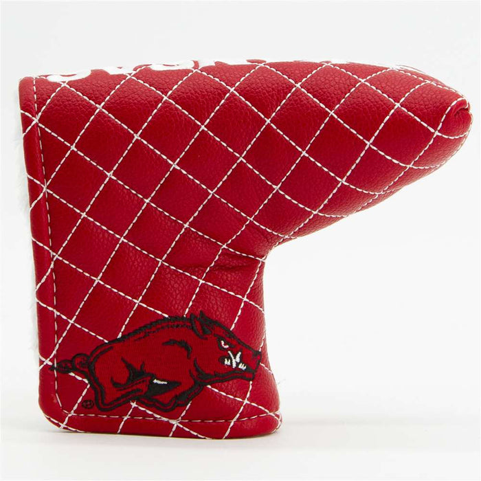 Arkansas Razorbacks Quilted Mallet Putter Cover (SOLID)