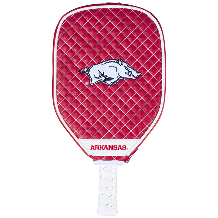 Arkansas Razorbacks Quilted Pickleball Paddle Cover