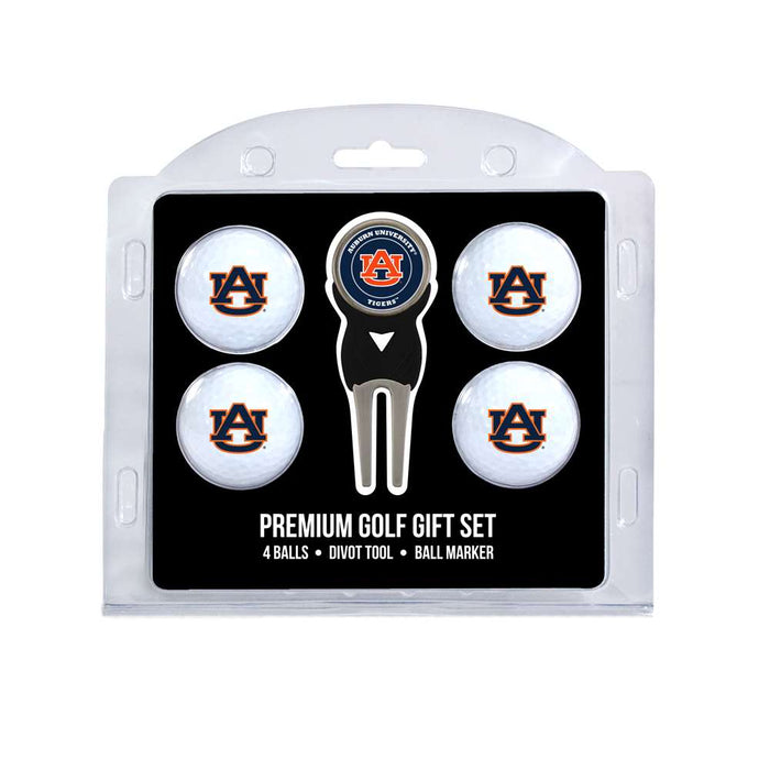 Auburn University Tigers Golf 4 Ball Gift Set 20506