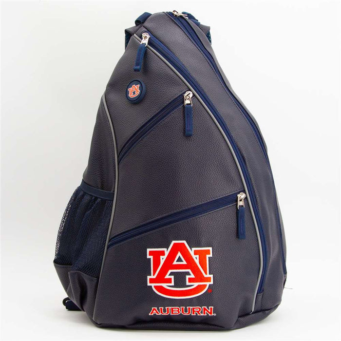 Auburn Tigers PU Leather Backpack