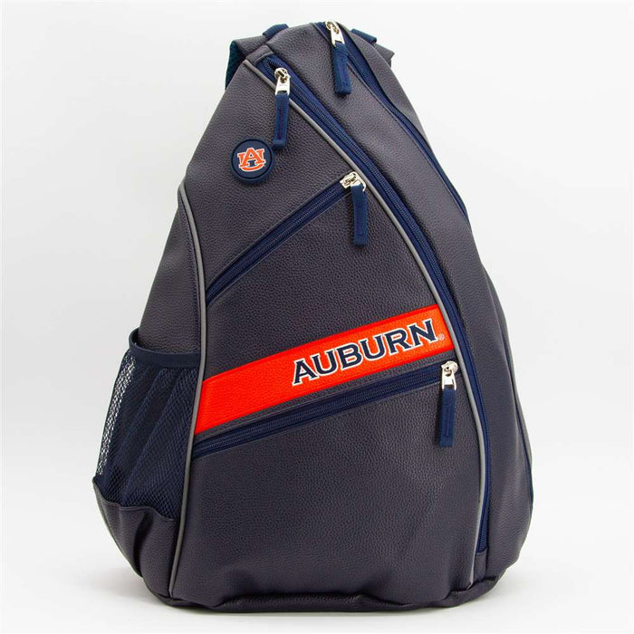 Auburn Tigers PU Leather Backpack