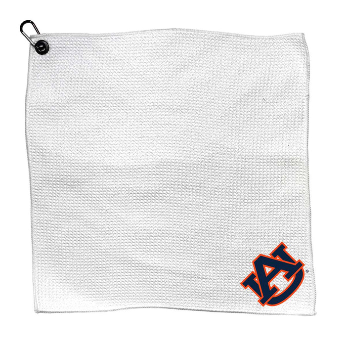 Auburn Tigers Microfiber Towel - 15" x 15" (White)