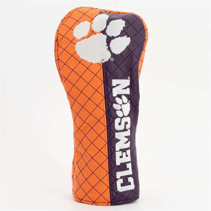 Clemson Tigers Quilted Fairway Headcover (SPLIT)