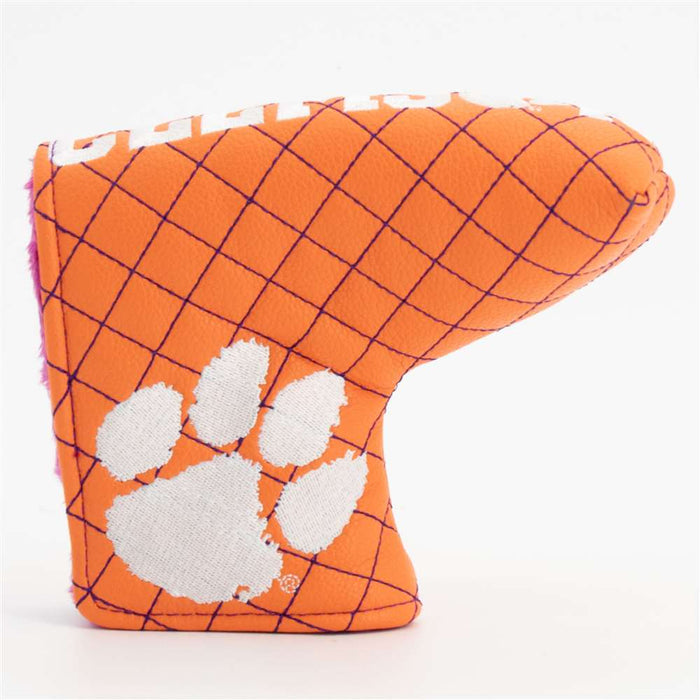 Clemson Tigers Quilted Mallet Putter Cover (SOLID)