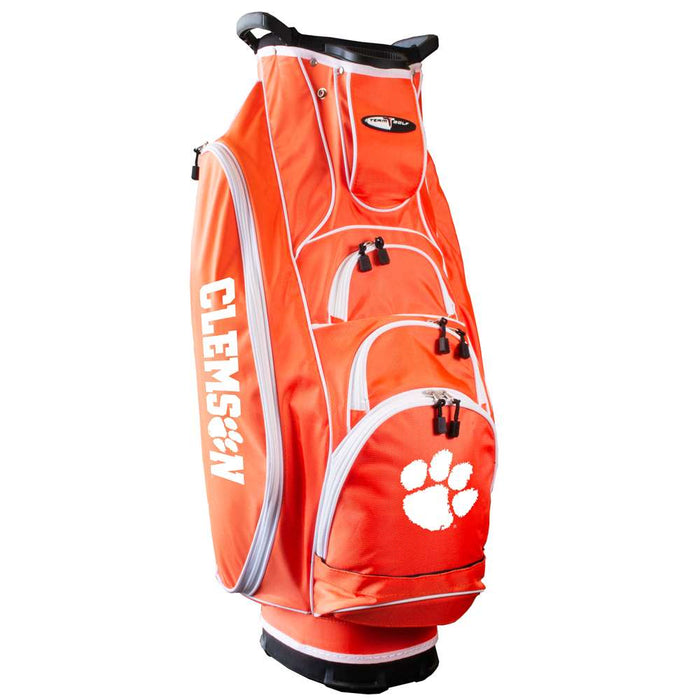 Clemson Tigers Albatross Cart Golf Bag Purple