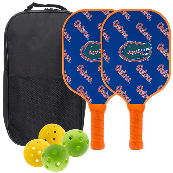 Florida Gators Carbon Fiber Pickleball Paddle Set