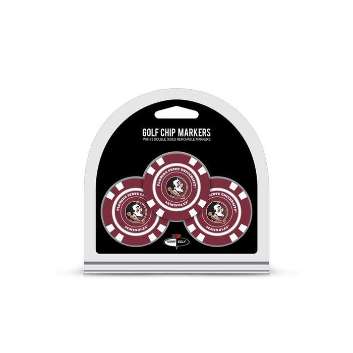 Florida State University Seminoles Golf 3 Pack Golf Chip 21088