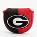 Georgia Bulldogs Quited Blade Putter Cover (SPLIT)