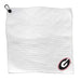 Georgia Bulldogs Microfiber Towel - 15" x 15" (White)