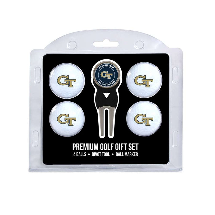 Georgia Tech Yellow Jackets Golf 4 Ball Gift Set 21206