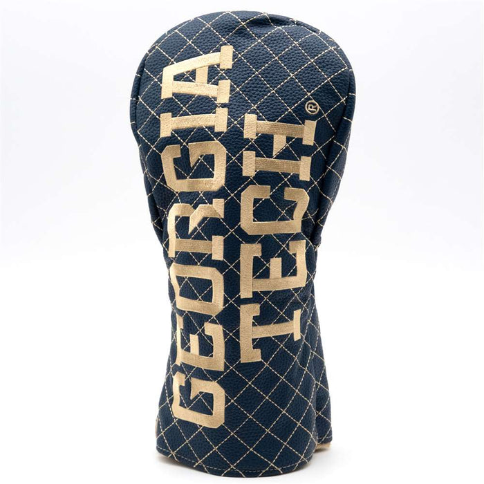 Georgia Tech Yellow Jackets Quilted Driver Headcover (SOLID)