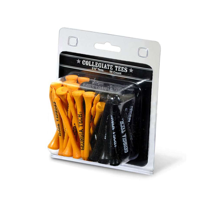 Georgia Tech Yellow Jackets Golf 50 Tee Pack 21255