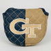 Georgia Tech Yellow Jackets Quited Blade Putter Cover (SPLIT)