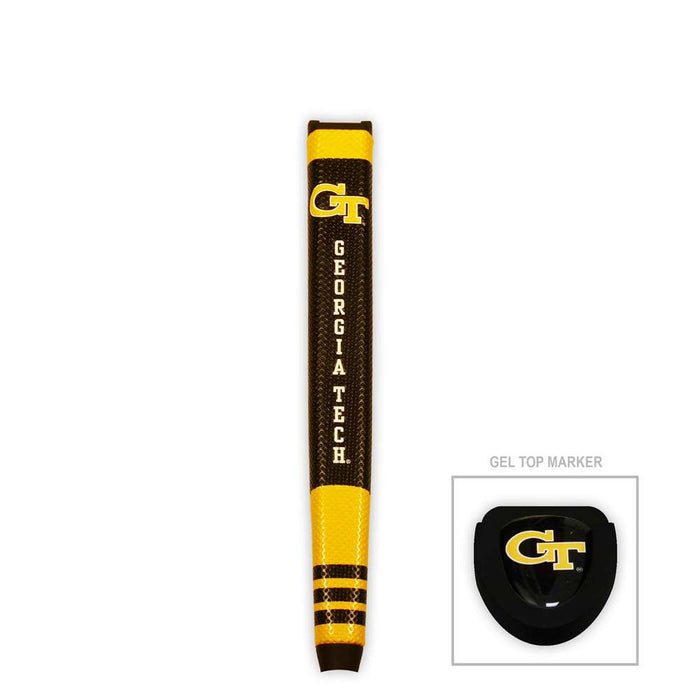 Georgia Tech Yellow Jackets Golf Putter Grip