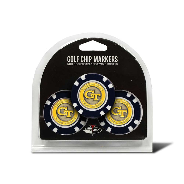 Georgia Tech Yellow Jackets Golf 3 Pack Golf Chip 21288