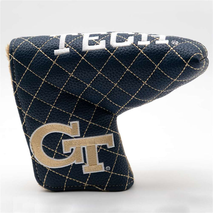 Georgia Tech Yellow Jackets Quilted Mallet Putter Cover (SPLIT)