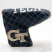Georgia Tech Yellow Jackets Quilted Mallet Putter Cover (SPLIT)