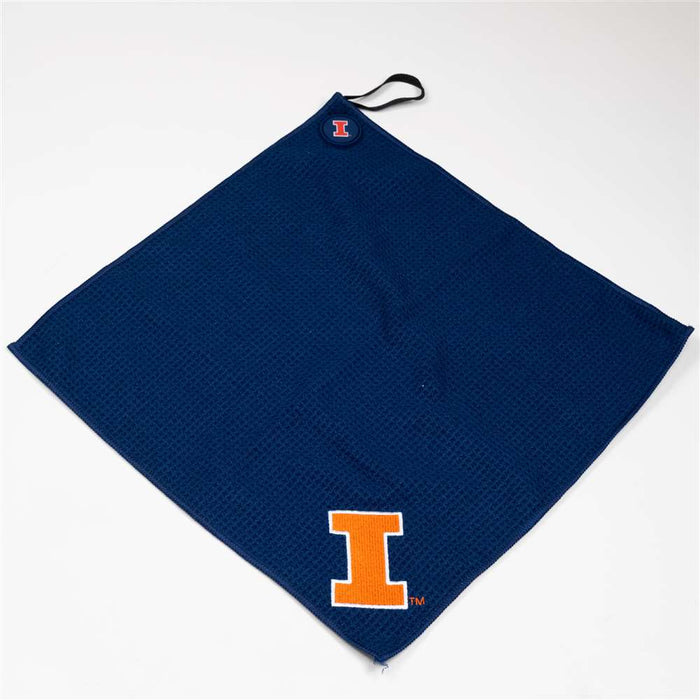 Illinois Fighting Illini Magnetic Towel - 15 x 15