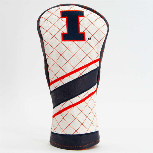 Illinois Fighting Illini Quilted Fairway Headcover (STRIPED)