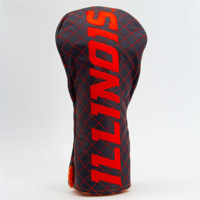 Illinois Fighting Illini Quilted Driver Headcover (SOLID)