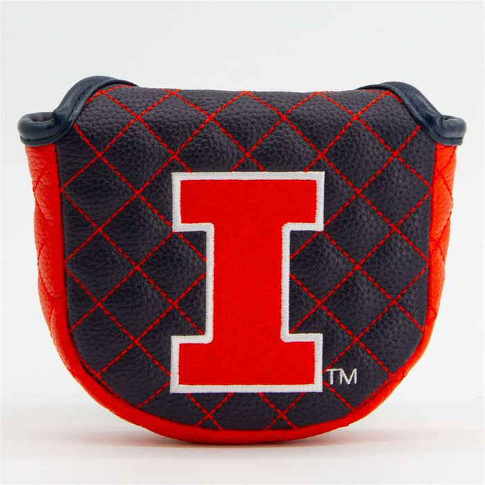 Illinois Fighting Illini Quited Blade Putter Cover (SOLID)