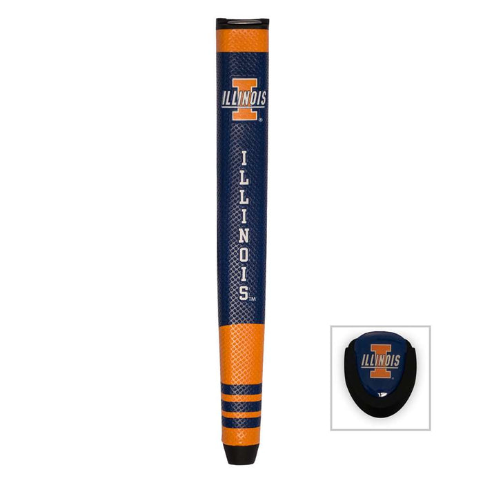 University of Illinois Fighting Illini Golf Putter Grip