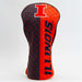 Illinois Fighting Illini Quilted Driver Headcover (SPLIT)