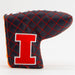 Illinois Fighting Illini Quilted Mallet Putter Cover (SPLIT)