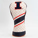 Illinois Fighting Illini Quilted Driver Headcover (STRIPED)