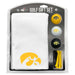 Iowa Hawkeyes 16" X 40" Microfiber Towel Golf Gift Set - White