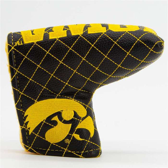 Iowa Hawkeyes Quilted Mallet Putter Cover (SOLID)
