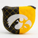 Iowa Hawkeyes Quited Blade Putter Cover (SPLIT)