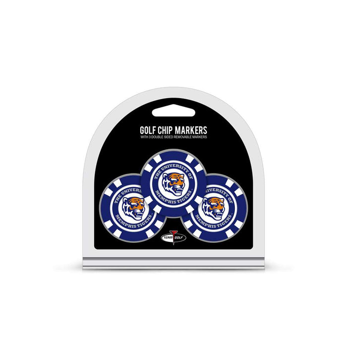 Memphis University Tigers Golf 3 Pack Golf Chip 21688