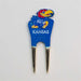Kansas Jayhawks Custom Shaped Divot Tool