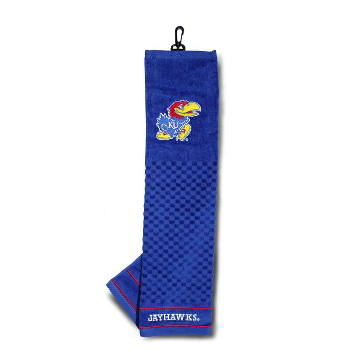 Kansas Jayhawks Golf Embroidered Towel 21710