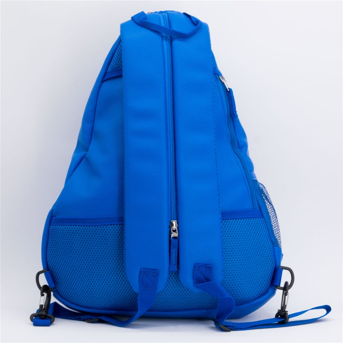 Kansas Jayhawks PU Leather Backpack