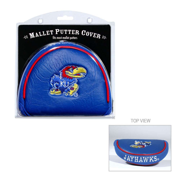 Kansas Jayhawks Golf Mallet Putter Cover
