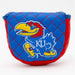 Kansas Jayhawks Quited Blade Putter Cover (SOLID)
