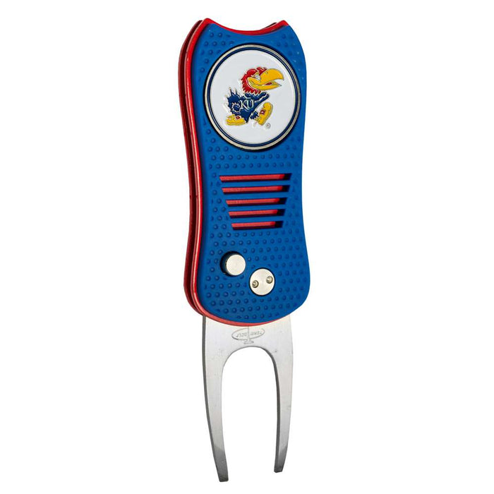 University of Kansas Jayhawks Golf Switchblade Divot Tool
