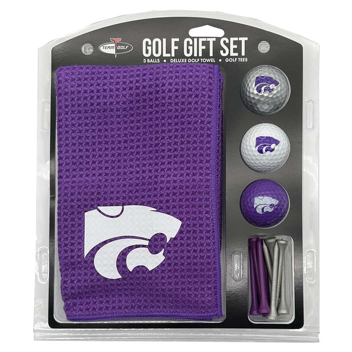 Kansas State Wildcats 16" X 40" Microfiber Towel Golf Gift Set