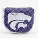 Kansas State Wildcats Quited Blade Putter Cover (SOLID)