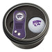 Kansas State University Wildcats Golf Tin Set - Switchblade, Golf Ball