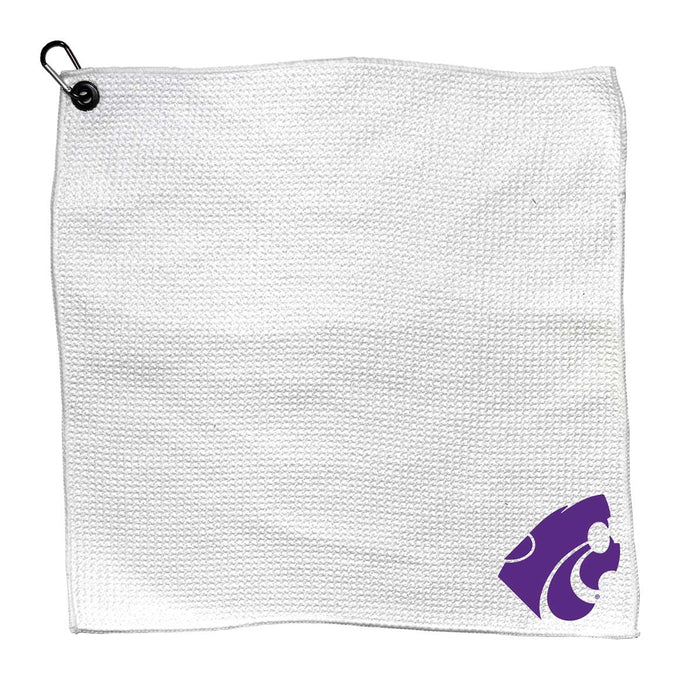 Kansas State Wildcats Microfiber Towel - 15" x 15" (White)