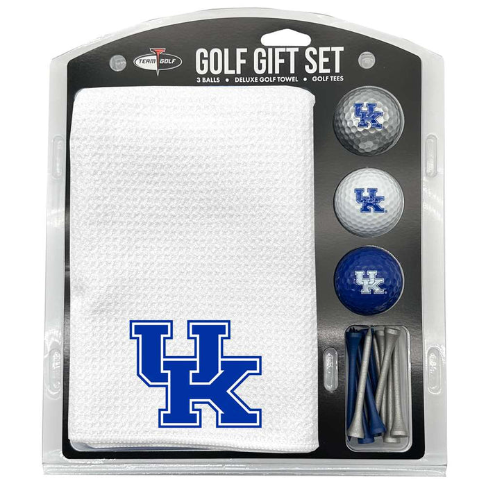 Kentucky Wildcats 16" X 40" Microfiber Towel Golf Gift Set - White